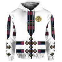 Eritrea Hoodie Fancy Tibeb Vibes NO.1 Ver Flag Style LT8 - Wonder Print Shop