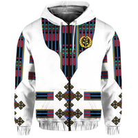 Custom Eritrea Hoodie Fancy Tibeb Vibes Flag Style LT8 - Wonder Print Shop