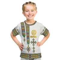 Eritrea T Shirt Flag Of Eritrean Tibeb Style - Wonder Print Shop