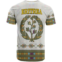 Eritrea T Shirt Flag Of Eritrean Tibeb Style - Wonder Print Shop