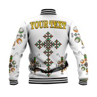 (Custom Personalised) Ethiopia Baseball Jacket Ethiopian Tibeb Basic Style LT9 - Wonder Print Shop
