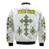 (Custom Personalised) Ethiopia Bomber Jacket Ethiopian Tibeb Basic Style LT9 - Wonder Print Shop