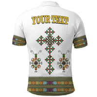 Custom Ethiopia Polo Shirt Ethiopian Tibeb Basic Style - Wonder Print Shop
