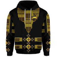 Ethiopia Hoodie Ethiopian Lion Of Judah Tibeb Vibes Black LT8 - Wonder Print Shop
