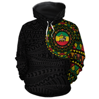 African Hoodie Masterpiece Ethiopia Lion Of Judah Hoodie - Wonder Print Shop
