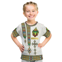 Custom Ethiopia T Shirt Ethiopian Lion Of Judah Tibeb Style - Wonder Print Shop