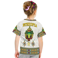 Ethiopia T Shirt Ethiopian Lion Of Judah Tibeb Style - Wonder Print Shop