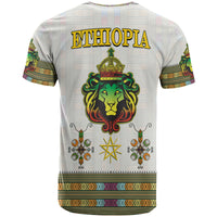 Ethiopia T Shirt Ethiopian Lion Of Judah Tibeb Style - Wonder Print Shop