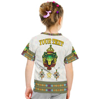 Custom Ethiopia T Shirt Ethiopian Lion Of Judah Tibeb Style - Wonder Print Shop