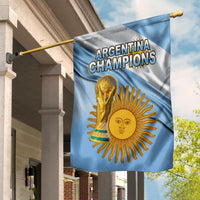 Argentina Football Flag Vamos La Albiceleste Champions World Cup Vibe Flag Ver.02 LT13 - Wonder Print Shop