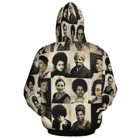 African Hoodie Female Civil Rights Leaders Hoodie - Wonder Print Shop