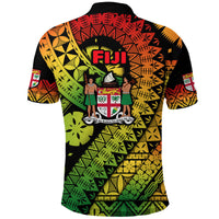 Fiji Day Polo Shirt Masi Kesa Reggae Style - Wonder Print Shop
