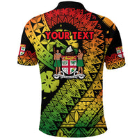 Custom Fiji Day Polo Shirt Masi Kesa Reggae Style - Wonder Print Shop