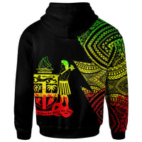 (Waisea.V. Iloilokula) Fiji Hoodie Flash Style Reggae - Wonder Print Shop