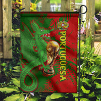 Portugal Football Flag Dragon of Royal Arms During The Reign of Queen Maria II - Wonder Print Shop
