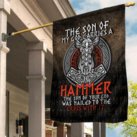 Wonder Print Flag - The Son Of My God Odin Viking Flag - Wonder Print Shop