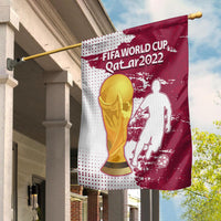 Qatar Football WC 2022 Flag The Maroon Flag Style - Wonder Print Shop