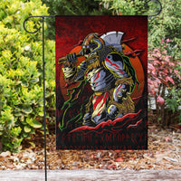 Viking Flag Samurai Viking Warrior Ronin Berserk Armor Axe Flag RLT12 - Wonder Print Shop
