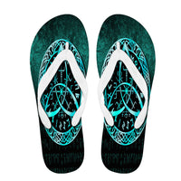viking-flip-flops-vegvisir-nordic-viking-rune-cyan-version-flip-flops