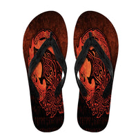 viking-flip-flops-fenrir-viking-3d-tattoo-orange-version-flip-flops