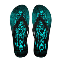 viking-flip-flops-viking-god-odin-allfather-in-asgard-raven-god-cyan-version-flip-flops