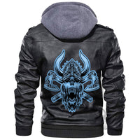 Viking For Tshirt Leather Jacket RLT12 - Wonder Print Shop