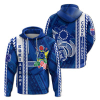 Cook Islands Turtle With Polynesian Geometrical Pattern Hoodie - Wonder Print Shop