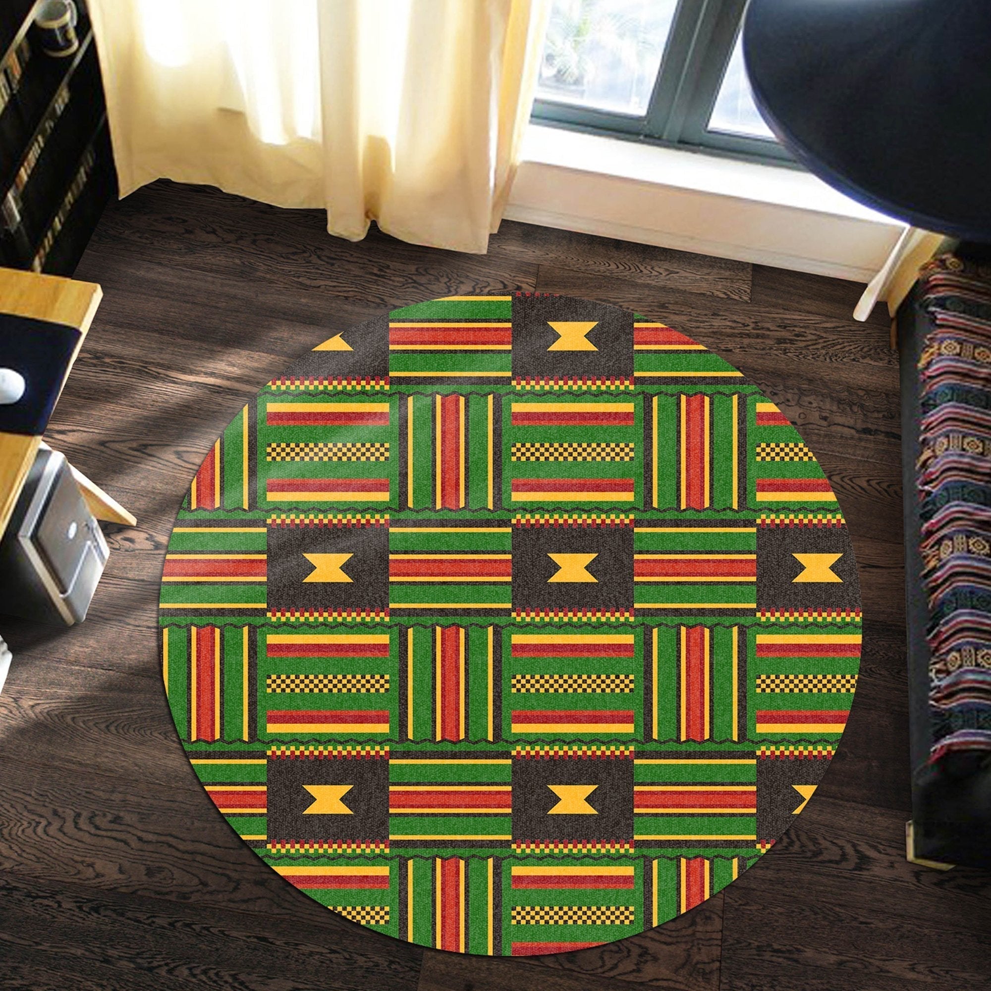 african-carpet-ghanaian-pattern-kente-round-carpet