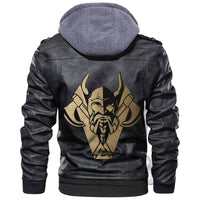 Viking Golden Odin Leather Jacket RLT12 - Wonder Print Shop