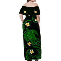 Hawaii Matching Hawaiian Shirt And Dress Hawaiian Turtle Plumeria Mixed Polynesian Green Style LT9 - Wonder Print Shop
