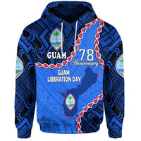 Guam Liberation Day Hoodie Basic Seal - Wonder Print Shop