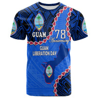 Guam Liberation Day T Shirt Basic Seal - Wonder Print Shop