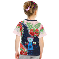 Guam Liberation Day T Shirt Latte Stone Hibiscus Painting - Wonder Print Shop