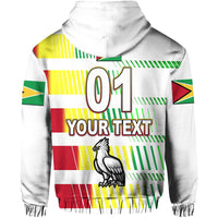 Custom Guyana Cricket Harpy Eagles Hoodie Original Style White LT8 - Wonder Print Shop
