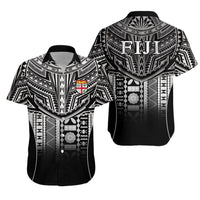 Fiji Faithful Hawaiian Shirt Version Black LT13 - Wonder Print Shop