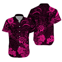 Hawaii Matching Hawaiian Shirt And Dress Polynesia Pink Cool Shaka Sign LT13 - Wonder Print Shop