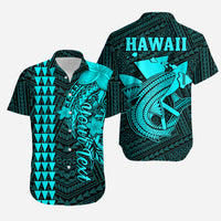 Personalised Hawaii Matching Hawaiian Shirt And Dress Kakau Kanaka Maoli Combine Polynesian Shark Ver.04 - Wonder Print Shop