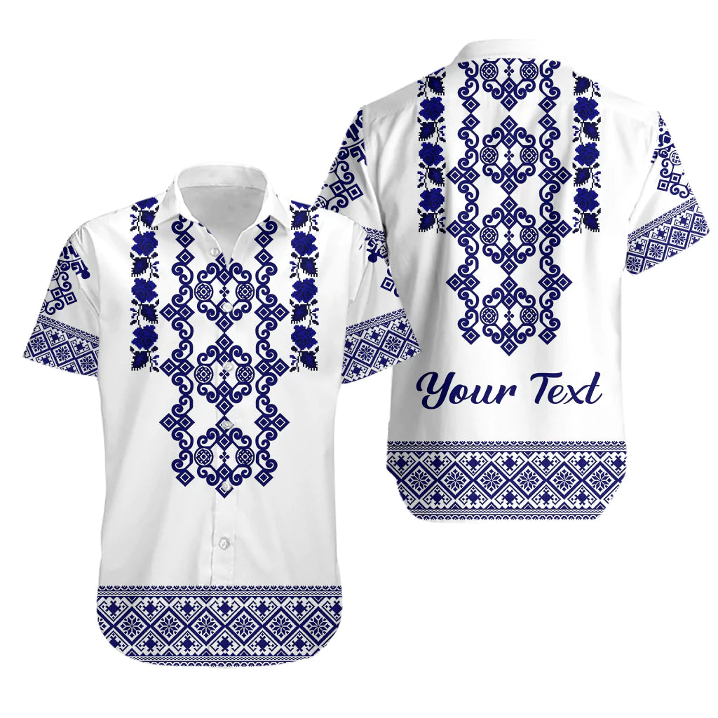 custom-personalised-ukraine-hawaiian-shirt-navy-ukrainian-belarus-vyshyvanka
