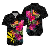 Hawaii Kanaka Maoli Hibiscus Polynesian Tribal Matching Hawaiian Shirt And Dress - LT12 - Wonder Print Shop