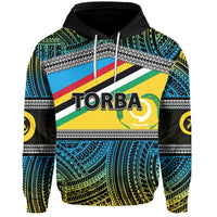 Custom Torba Province Hoodie Of Vanuatu Polynesian Patterns LT6 - Wonder Print Shop