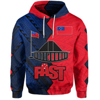 Custom Fast Samoa Hoodie Half Style LT6 - Wonder Print Shop