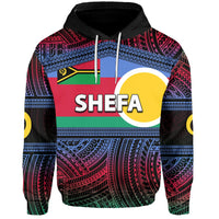 Custom Shefa Province Hoodie Of Vanuatu Polynesian Patterns LT6 - Wonder Print Shop