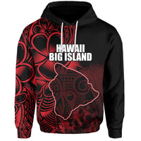 Custom Hawaiian Islands Hoodie The Big Island LT6 - Wonder Print Shop