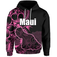 Custom Hawaiian Islands Hoodie Maui LT6 - Wonder Print Shop
