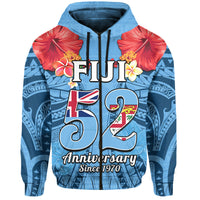 Custom 1970 Fiji Hoodie Happy 52 Years Independence Anniversary - Wonder Print Shop
