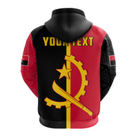 Custom Angola Hoodie Star and Flag Style Sporty LT13 - Wonder Print Shop