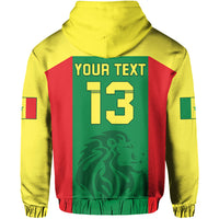 Custom Senegal Football Hoodie Champion of Africa LT13 - Wonder Print Shop
