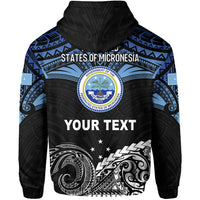 Custom Federated States of Micronesia Zip Hoodie Happy FSM 35th Independence Anniversary LT13 - Wonder Print Shop