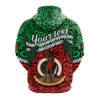 Custom Vanuatu Independence Hoodie Happy Anniversary LT13 - Wonder Print Shop
