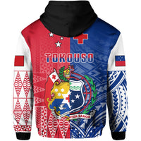 Custom Spirit Of TokoUso Zip Hoodie Tonga Samoa LT13 - Wonder Print Shop